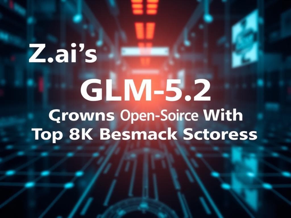 Z.ai's GLM-5.2 Crowns Open-Source AI With Top Benchmark Scores